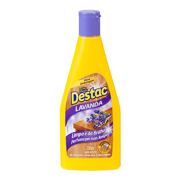 Limpa-Moveis-Destac-Lavanda-200ml Limpa-Moveis-Destac-Lavanda-200ml