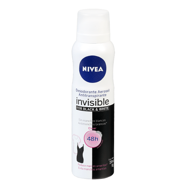 Desodorante-Nivea-Invisible-Clear-91g--Aerosol- Desodorante-Nivea-Invisible-Clear-91g--Aerosol-