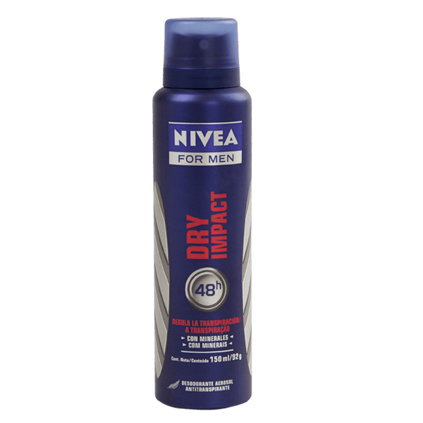 Desodorante-Nivea-For-Men-Dry-Impact-92g--Aerosol- Desodorante-Nivea-For-Men-Dry-Impact-92g--Aerosol-