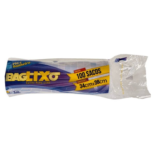 Saco-para-Lixo-Bag-Lixo-Pia-e-Banheiro-c--100-sacos--34cm-x-38cm- Saco-para-Lixo-Bag-Lixo-Pia-e-Banheiro-c--100-sacos--34cm-x-38cm-