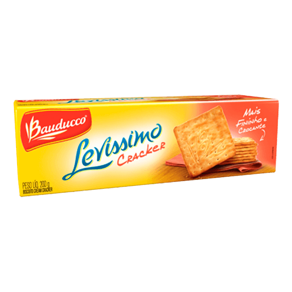 Biscoito-Bauducco-Levissimo-Cracker-200g Biscoito-Bauducco-Levissimo-Cracker-200g