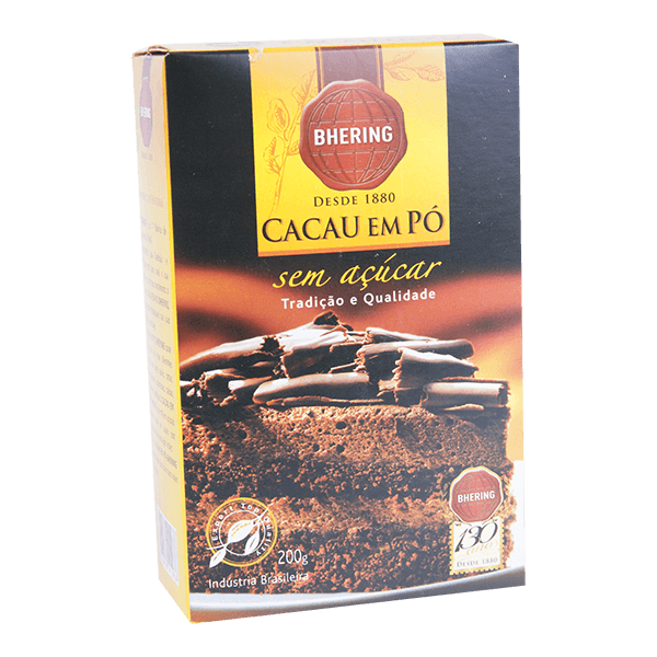 Cacau-em-Po-Bhering-Sem-Acucar-200g Cacau-em-Po-Bhering-Sem-Acucar-200g
