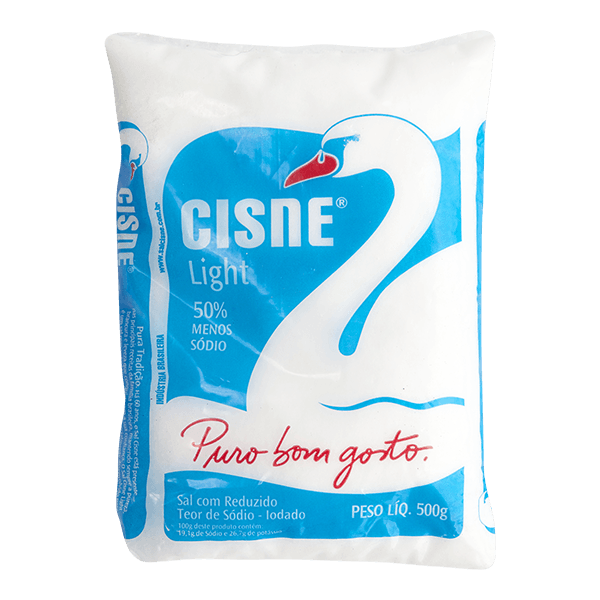 Sal-Refinado-Cisne-Light-500g Sal-Refinado-Cisne-Light-500g
