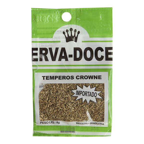 Tempero-Crowne-Erva---Doce-8g Tempero-Crowne-Erva---Doce-8g