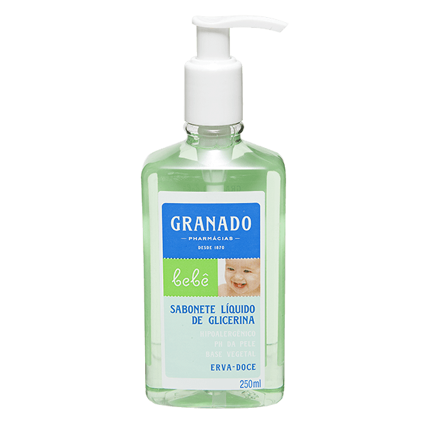 Sabonete-Liquido-Granado-Bebe-Glicerina-Erva-doce-250ml Sabonete-Liquido-Granado-Bebe-Glicerina-Erva-doce-250ml