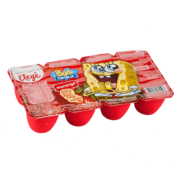 Queijo-Petit-Suisse-Elege-Bob-Esponja-Morango-320g--8x40g- Queijo-Petit-Suisse-Elege-Bob-Esponja-Morango-320g--8x40g-
