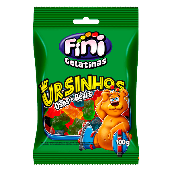 Bala-Fini-Gelatinas-Ursinhos-100g Bala-Fini-Gelatinas-Ursinhos-100g