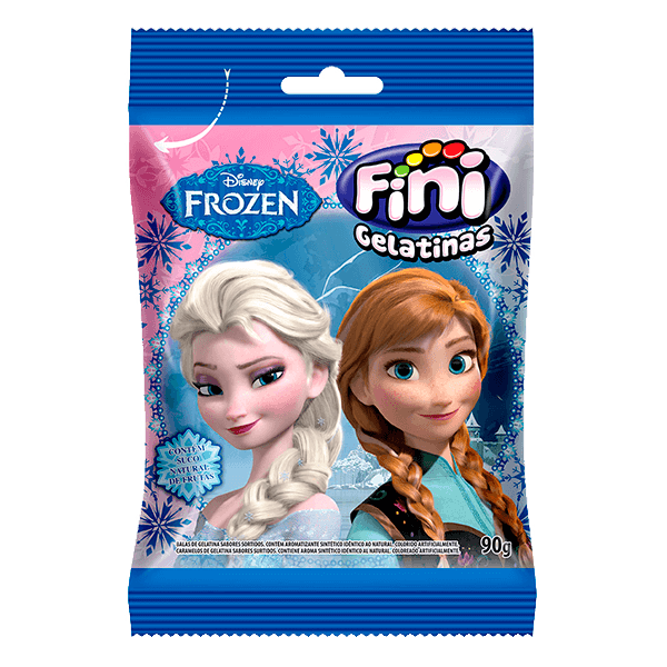 Bala-Fini-Gelatinas-Frozen-90g Bala-Fini-Gelatinas-Frozen-90g