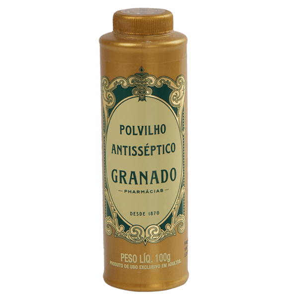 Polvilho-Antisseptico-Granado-100g Polvilho-Antisseptico-Granado-100g
