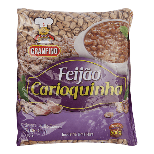 Feijao-Carioquinha-Granfino-500g Feijao-Carioquinha-Granfino-500g