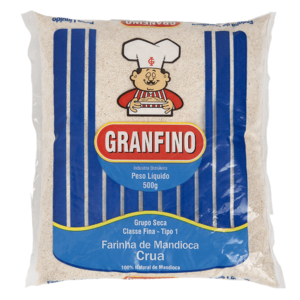 Farinha-de-Mandioca-Granfino-Crua-500g Farinha-de-Mandioca-Granfino-Crua-500g