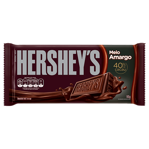 Tablete-de-Chocolate-Hershey-s-Meio-Amargo-115g Tablete-de-Chocolate-Hershey-s-Meio-Amargo-115g