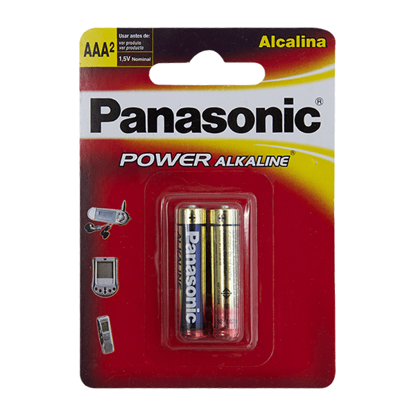 Pilha-Alcalina-Panasonic-Power-Alkaline-AAA-c--2-unidades Pilha-Alcalina-Panasonic-Power-Alkaline-AAA-c--2-unidades