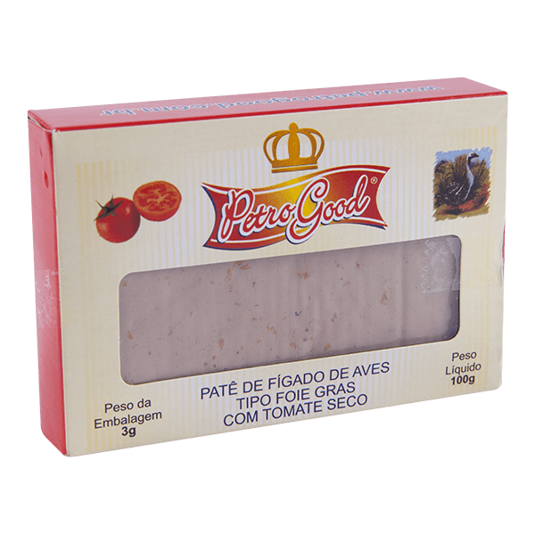 Pate-PetroGood-Figado-de-Aves-com-Tomate-Seco-100g Pate-PetroGood-Figado-de-Aves-com-Tomate-Seco-100g