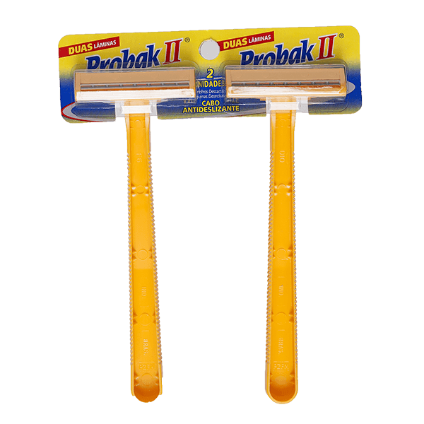 Aparelho-de-Barbear-Probak-II-Descartavel-c--2-unidades Aparelho-de-Barbear-Probak-II-Descartavel-c--2-unidades