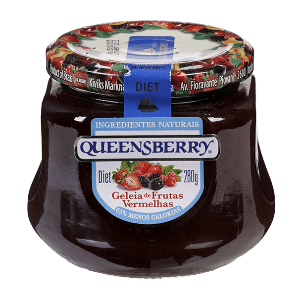 Geleia-Queensberry-Diet-Frutas-Vermelhas-280g Geleia-Queensberry-Diet-Frutas-Vermelhas-280g