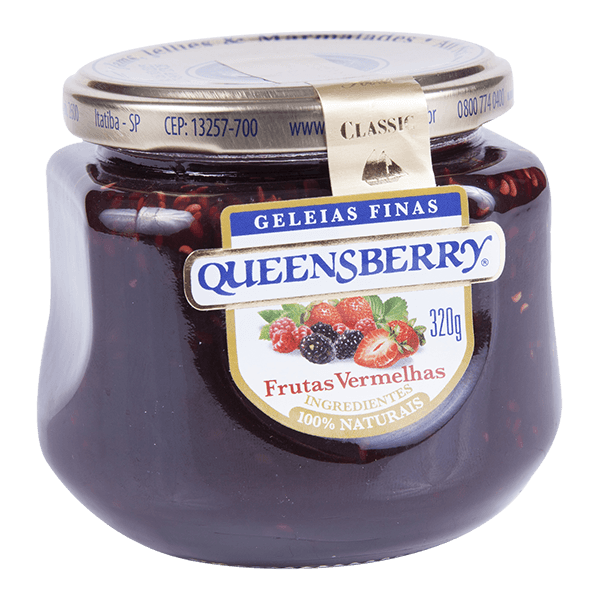 Geleia-Queensberry-Classic-Frutas-Vermelhas-320g Geleia-Queensberry-Classic-Frutas-Vermelhas-320g