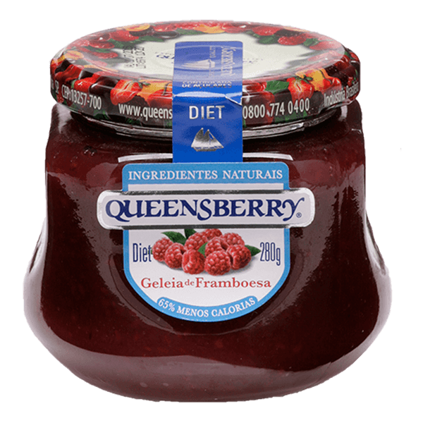 Geleia-Queensberry-Diet-Framboesa-280g Geleia-Queensberry-Diet-Framboesa-280g
