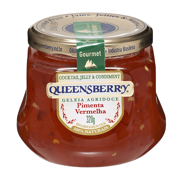 Geleia-Queensberry-Gourmet-Agridoce-Pimenta-Vermelha-320g Geleia-Queensberry-Gourmet-Agridoce-Pimenta-Vermelha-320g