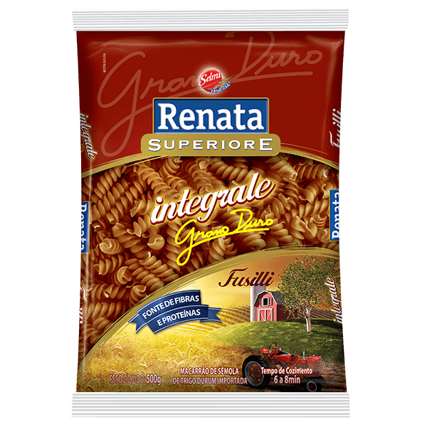 Massa-de-Trigo-Durum-Renata-Integrale-Fusilli-500g Massa-de-Trigo-Durum-Renata-Integrale-Fusilli-500g
