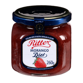 Geleia Tradicional de Morango 310g - Ritter Alimentos