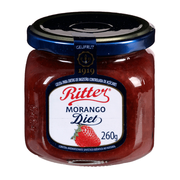 Geleia-Ritter-Diet-Morango-260g Geleia-Ritter-Diet-Morango-260g