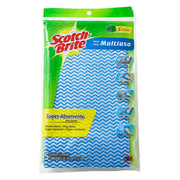 Pano-Multiuso-Scotch-Brite-Super-Absorvente-Azul-c--5-unidades--58cmx33cm- Pano-Multiuso-Scotch-Brite-Super-Absorvente-Azul-c--5-unidades--58cmx33cm-