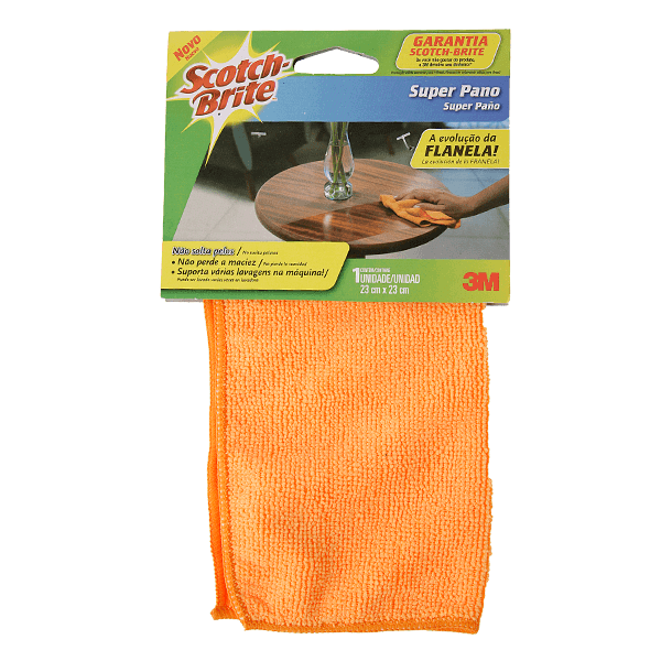 Pano-Super-Pano-Scotch-Brite-Flanela Pano-Super-Pano-Scotch-Brite-Flanela