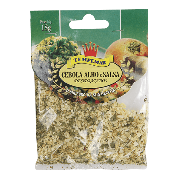 Tempero-Tempemar-Cebola-Alho-e-Salsa-Desidratados-18g Tempero-Tempemar-Cebola-Alho-e-Salsa-Desidratados-18g