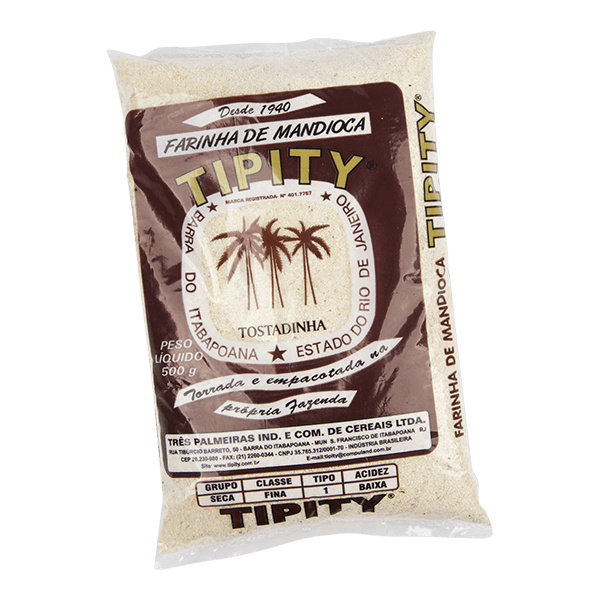 Farinha-de-Mandioca-Tipity-Tostadinha-500g Farinha-de-Mandioca-Tipity-Tostadinha-500g