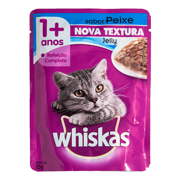 Racao-Whiskas-Jelly-Peixe-85g-Sachet Racao-Whiskas-Jelly-Peixe-85g-Sachet