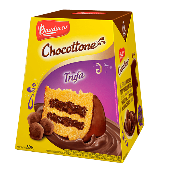 Chocotone-Bauducco-Trufa-550g Chocotone-Bauducco-Trufa-550g