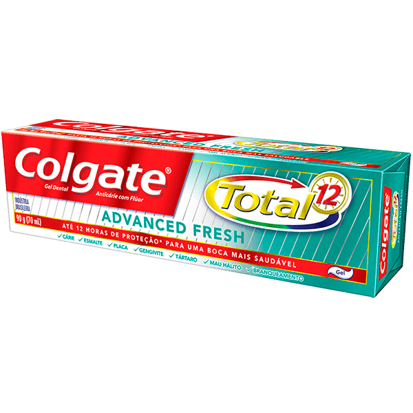 Gel-Dental-Colgate-Total-12-Advanced-Fresh-90g Gel-Dental-Colgate-Total-12-Advanced-Fresh-90g