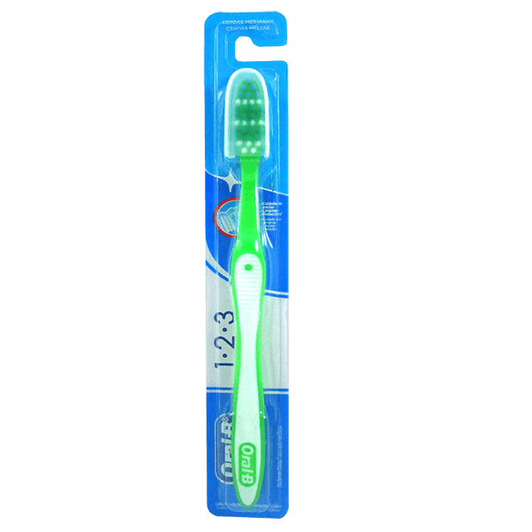 Escova-Dental-Oral-B-1-2-3-Media Escova-Dental-Oral-B-1-2-3-Media