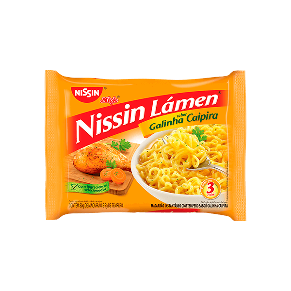 Macarrao-Instantaneo-Nissin-Lamen-Galinha-Caipira-85g Macarrao-Instantaneo-Nissin-Lamen-Galinha-Caipira-85g