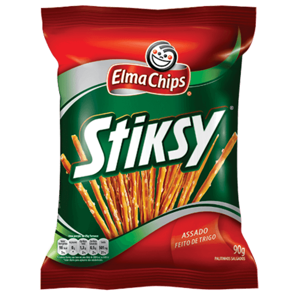 Salgadinho de Trigo Elma Chips Stiksy 90g superprix