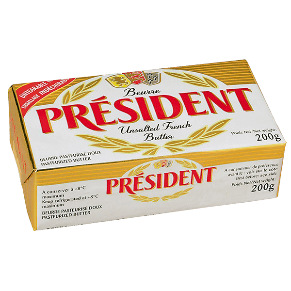 Manteiga-President-sem-Sal-200g--Tablete- Manteiga-President-sem-Sal-200g--Tablete-