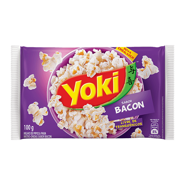 Milho-de-Pipoca-para-Micro-ondas-Yoki-Bacon-100g Milho-de-Pipoca-para-Micro-ondas-Yoki-Bacon-100g