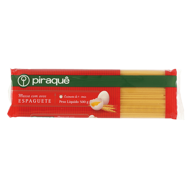 Massa-com-Ovos-Piraque-Espaguete-500g Massa-com-Ovos-Piraque-Espaguete-500g