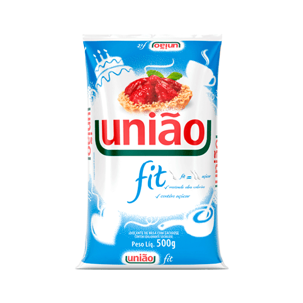 Adocante-com-Sacarose-Uniao-Fit-500g Adocante-com-Sacarose-Uniao-Fit-500g