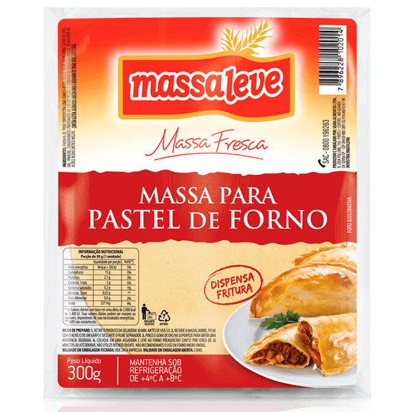Massa-para-Pastel-Massa-Leve-Forno-300g Massa-para-Pastel-Massa-Leve-Forno-300g
