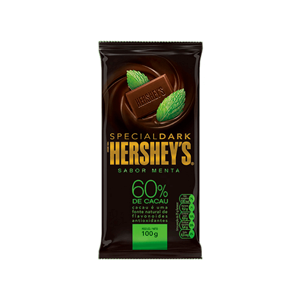Tablete de Chocolate Hershey´s Special Dark Menta 100g superprix