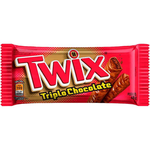 Chocolate-Recheado-Twix-Triplo-Chocolate-40g Chocolate-Recheado-Twix-Triplo-Chocolate-40g