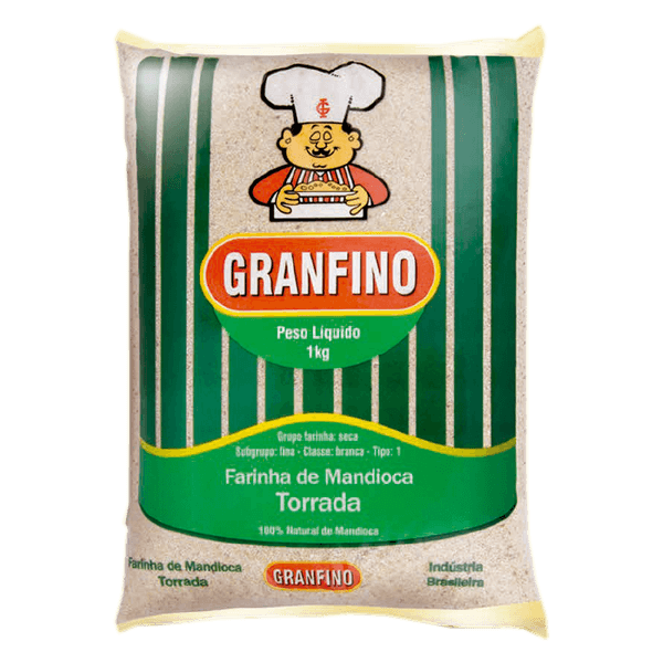 Farinha-de-Mandioca-Granfino-Torrada-1kg Farinha-de-Mandioca-Granfino-Torrada-1kg