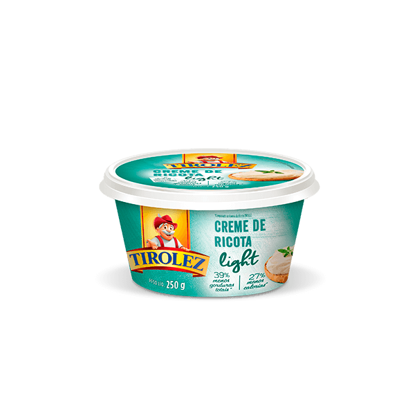 Creme-de-Ricota-Tirolez-Light-250g Creme-de-Ricota-Tirolez-Light-250g