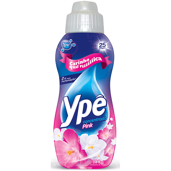Amaciante-de-Roupas-Ype-Concentrado-Pink-500ml Amaciante-de-Roupas-Ype-Concentrado-Pink-500ml