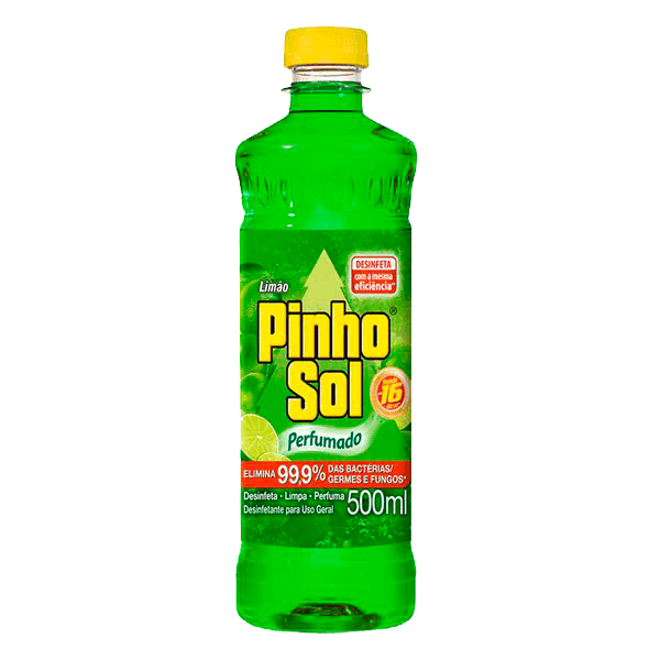 Desinfetante-Pinho-Sol-Limao-500ml Desinfetante-Pinho-Sol-Limao-500ml