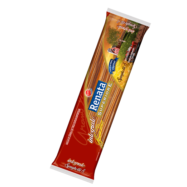 Massa-de-Trigo-Durum-Renata-Integrale-Spaghetti-8-500g Massa-de-Trigo-Durum-Renata-Integrale-Spaghetti-8-500g