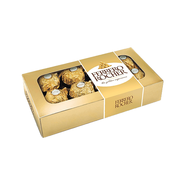 Bombom-Recheado-Ferrero-Rocher-100g--8-unidades- Bombom-Recheado-Ferrero-Rocher-100g--8-unidades-