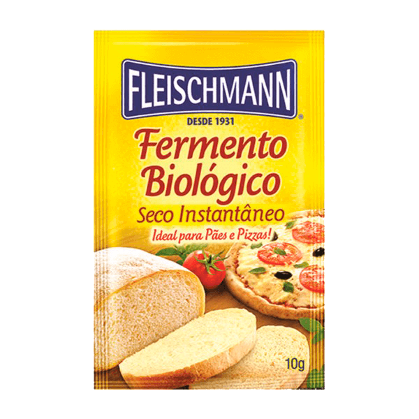 Fermento-Biologico-Fleischmann-Seco-Instantaneo-10g Fermento-Biologico-Fleischmann-Seco-Instantaneo-10g